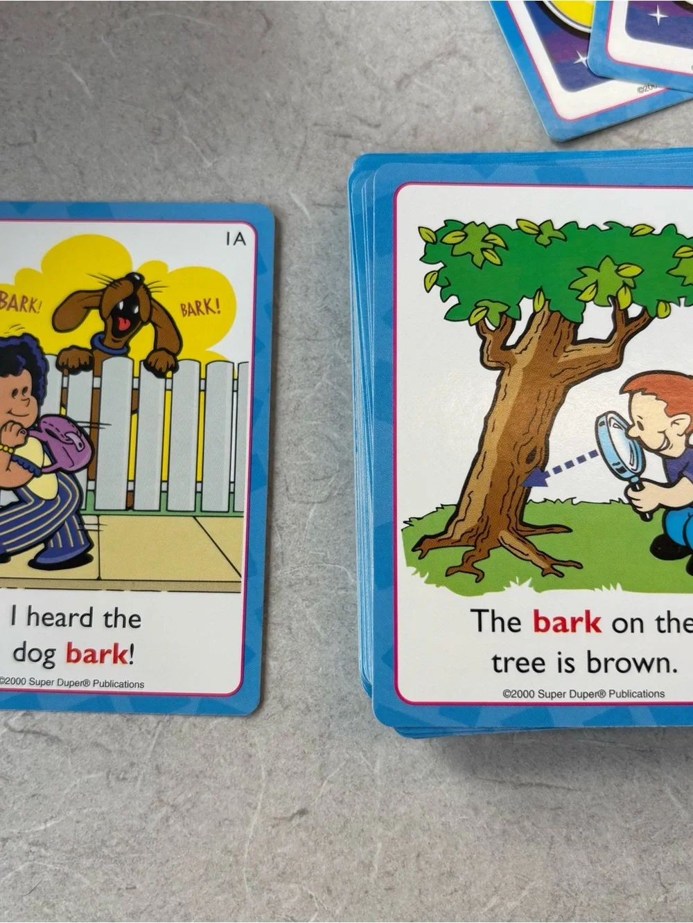 Super Duper Multiple Meanings Fun Deck - Blue
